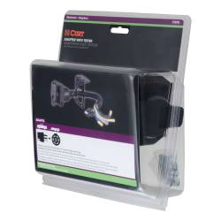 CURT - CURT Manufacturing 57676 4-Way Flat To 7-Way Round RV Blade Wiring Adapter - Image 2