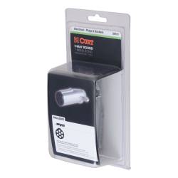 CURT - CURT Manufacturing 58161 7-Way Round Connector - Image 2