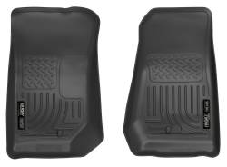 Husky Liner Weatherbeater Front Floor Liners Black for Jeep Wrangler 18021