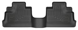 Husky Liner Weatherbeater 2nd Row Floor Liners Black for Jeep Wrangler 19021