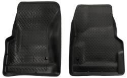 Husky Liner Classic Series Front Floor Liners Black for Jeep Wrangler 31731