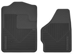 Husky Liner Heavy Duty Front Floor Mats Black Ford Super Duty 51201