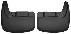 Husky Liners - Husky Liner Custom Rear Mud Guards-Black for Dodge Ram Dually 57181 - Image 1