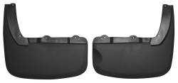 Husky Liners - Husky Liner Custom Rear Mud Guards-Black for Dodge Ram Dually 57191 - Image 1