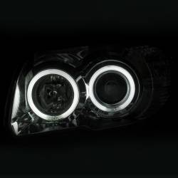 Anzo USA - Anzo USA Projector Headlight Set w/CCFL Halo Chrome for 4Runner 111321 - Image 2