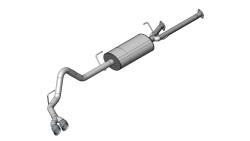 Corsa Performance - Corsa Performance 14916BLK Sport Cat-Back Exhaust System for 11-21 Tundra - Image 1
