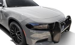 Auto Ventshade AVS - Auto VentShade 37373 Smoked Headlight Covers for 2015-2023 Dodge Charger PAIR - Image 2