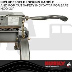 Husky Towing - Husky Towing 33232P Fifth Wheel Head w/Wrap Around Jaw/Head Support & Legs - Image 2