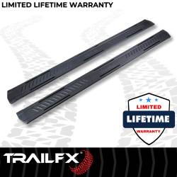 TrailFX - TrailFX AL6016B Running Board A6 Series 6.5" Black Aluminum Rocker Mount - Image 2