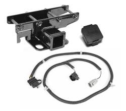 Rugged Ridge - Rugged Ridge 11580.52 Receiver Hitch Kit for 2007-2014 JK w/Jeep Plug - Image 1