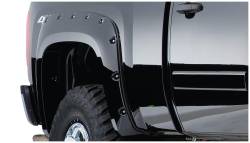 Bushwacker Pocket Style Rear Fender Flares Black Silverado 40094-02