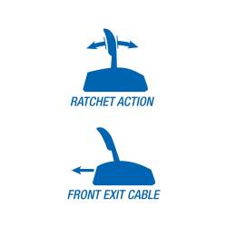 B&M - B&M 80688 Console QuickSilver Automatic Shifter Ratchet 3-Speed - Image 5