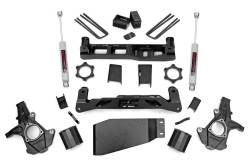 Rough Country Suspension Systems - Rough Country 5" Suspension Lift Kit 07-13 Silverado/Sierra 1500 4WD 26230 - Image 1