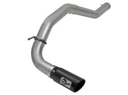aFe Power Large Bore-HD 4" Filter-Back Stainless Steel Exhaust Kit 49-46113-B