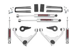 Rough Country Suspension Systems - Rough Country 3" Suspension Lift Kit 01-10 GM 2500 Truck/SUV 8596N2 - Image 1