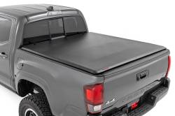 Rough Country Suspension Systems - Rough Country Soft Roll-up Vinyl Tonneau Cover for 16-23 Tacoma 5' 42716501 - Image 1