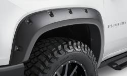 Bushwacker - Bushwacker Forge Style Front/Rear Fender Flares-Black Silverado 48146-08 - Image 2