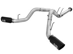aFe Power - aFe Power Atlas 4" Filter-Back Aluminized Steel Exhaust Kit 49-03065-B - Image 1
