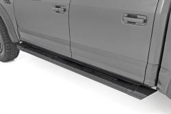 Rough Country Suspension Systems - Rough Country HD2 Running Boards Black 15-24 F150/Super Duty Crew SRB151791A - Image 3