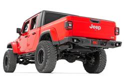 Rough Country Suspension Systems - Rough Country Full Width Black Rear Bumper for Gladiator JT 10646 - Image 5
