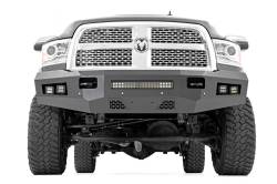 Rough Country Suspension Systems - Rough Country 10785 Heavy Duty Black Front Bumper for 10-18 Ram 2500/3500 - Image 2