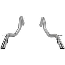Flowmaster - Flowmaster 15820 Prebent Exhaust Tailpipe Kit 3.0" Rear Exit PAIR Aluminized - Image 2