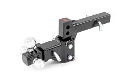 Rough Country Suspension Systems - Rough Country 2" Receiver Adjustable Multi-Ball Hitch Mount Black 99100 - Image 4