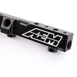 AEM Electronics - AEM 25-104BK High Volume Fuel Rail Black 1992-2001 Honda Prelude - Image 4