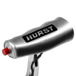 Hurst - Hurst 1530010 Universal T-handle Shift Knob w/Button Brushed Aluminum - Image 4