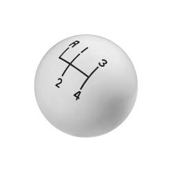 Hurst - Hurst 1630002 Classic 4-Speed Shift Knob Upper Left Reverse White 3/8-24 - Image 3