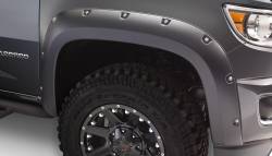 Bushwacker - Bushwacker Pocket Style Front/Rear Fender Flares Black Chevy Colorado 40970-02 - Image 2