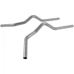 Flowmaster - Flowmaster 15803 Prebent Exhaust Tailpipe Kit 2.5" Side Exit PAIR Aluminized - Image 2