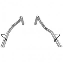 Flowmaster - Flowmaster 15804 Prebent Exhaust Tailpipe Kit 2.5" Rear Exit PAIR Aluminized - Image 2