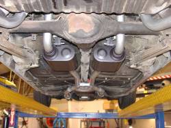 Flowmaster - Flowmaster 17107 Header-back Exhaust System 2.5" Dual Rear Exit No Mufflers - Image 4