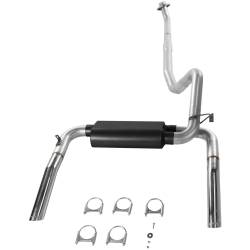Flowmaster - Flowmaster 17234 American Thunder Cat-Back Exhaust System Aluminized - Image 3