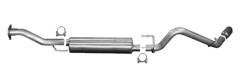 Gibson Performance Exhaust - Gibson Performance Single Cat-Back Exhaust System Stainless 618814 - Image 1