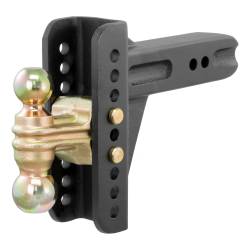 CURT - CURT Manufacturing 45902 Adjustable Channel Ball Mount - Image 1