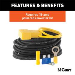 CURT - CURT Manufacturing 56236 Wiring T-Connectors for 97 K2500 Pickup - Image 6