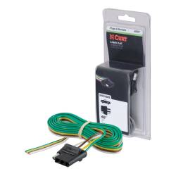 CURT - CURT Manufacturing 58041 4-Way Flat Wiring Connector - Image 1