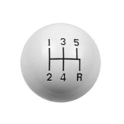 Hurst - Hurst 1630025 Classic 5-Speed Shift Knob Lower Right Reverse White 3/8-16 - Image 1