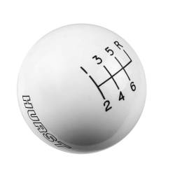 Hurst - Hurst 1630056 Classic 6-Speed Shift Knob Upper Right Reverse White 9/16-18 - Image 3