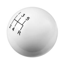 Hurst - Hurst 1630014 Classic 5-Speed Shift Knob Low Right Reverse White 12mmx1.75 - Image 3