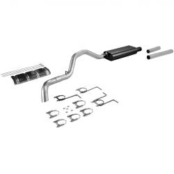 Flowmaster - Flowmaster 17211 Force II Kit Cat-Back Exhaust System Aluminized - Image 1