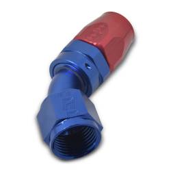Russell - Russell 610090 Full Flow Hose End 45-DEG End Red/Blue -06AN - Image 2