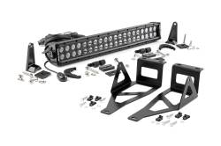 Rough Country Bumper Mount 20" LED Light Bar Kit 05-07 Super Duty 70665
