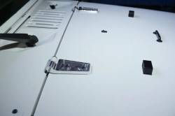 Royal Hooks - Royal Hooks Billet Aluminum Hood Hinges Raw for Jeep Wrangler JK RHO-12013-RW - Image 2