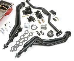 Trans-Dapt Performance - Engine Swap In A Box Kit LS in 82-04 S10/S15 only Long Tube Headers-Uncoated - Image 2