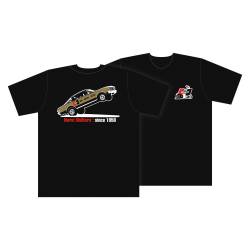 Hurst - Hurst 652201 Nostalgia T-Shirt Small Black - Image 1