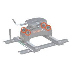 CURT - CURT 19218 Replacement R-Series Fifth Wheel Roller Head Mounting Hardware - Image 2