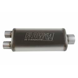 Flowmaster 72587 Flow FX Muffler 3.5" Center In/2.5" Dual Out Performance
